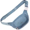 Baggallini On The Go Belt Bag Waist Pack In Cornflower Twill