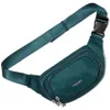 Baggallini On The Go Belt Bag Waist Pack In Emerald Twill