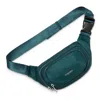 Baggallini On The Go Belt Bag Waist Pack In Emerald Twill