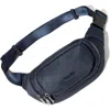 Baggallini On The Go Belt Bag Waist Pack In French Navy Twill