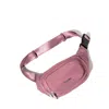 Baggallini On The Go Belt Bag Waist Pack In Mauve Twill