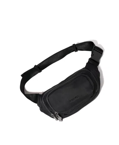 Baggallini On The Go Waist Pack Belt Bag In Black Twil