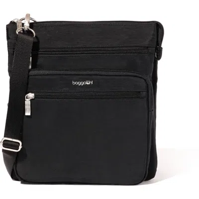 Baggallini Out And About Small Crossbody Handbag In Black