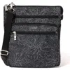 Baggallini Out And About Crossbody Bag In Midnight Blossom