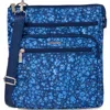 Baggallini Out And About Crossbody Bag In Navy Petal
