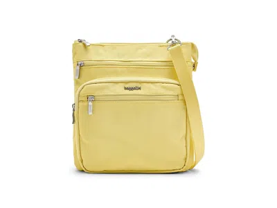 Baggallini Out And About Crossbody Cross Body Handbags Butter Yellow: One Size In Multi