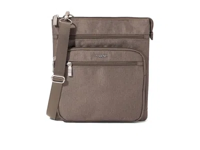 Baggallini Out And About Crossbody Cross Body Handbags Dark Umber Heritage: One Size In Gray