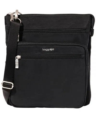 Baggallini Out And About Small Crossbody Handbag In Black