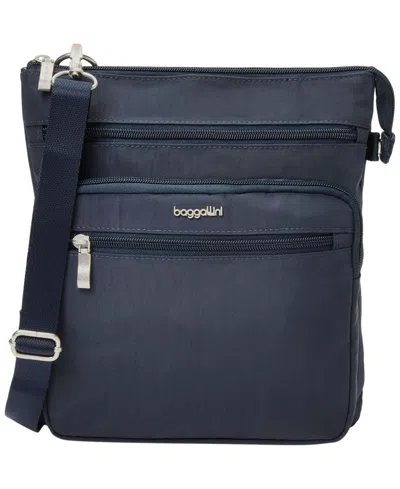 Baggallini Out And About Small Crossbody Handbag In Blue