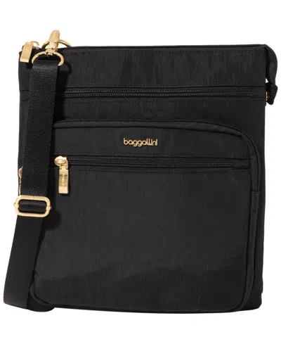 Baggallini Out And About Small Crossbody Handbag In Black