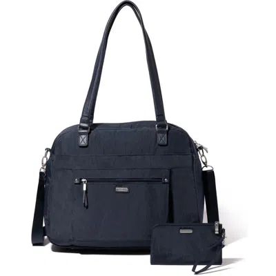 BAGGALLINI BAGGALLINI OVERNIGHT EXPANDABLE LAPTOP TOTE BAG WITH RFID WRISTLET