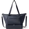 Baggallini Park Ave Weekender Tote In Blue