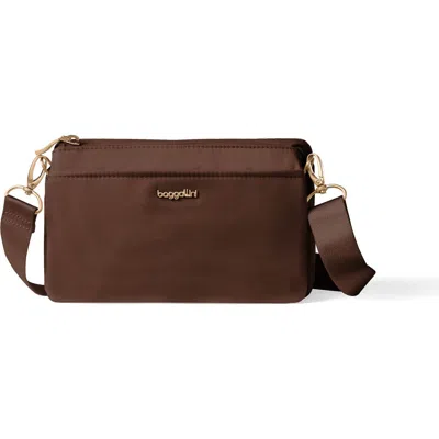 Baggallini Perry Crossbody In Brown