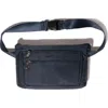 Baggallini Pocket Belt Bag Waist Pack And Crossbody In French Navy Twill
