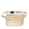 Baggallini Pocket Belt Bag Waist Pack And Crossbody In Taupe Twill