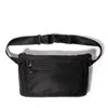 Baggallini Pocket Belt Bag Waist Pack And Crossbody In Black Twill