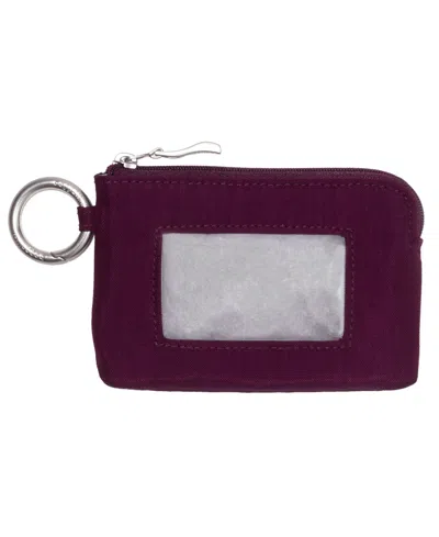 Baggallini Rfid Card Case Wallet In Mulberry