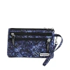 Baggallini Women's Rfid Currency Organizer In Indigo Petal
