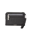 Baggallini Rfid Currency Organizer Wristlet In Black