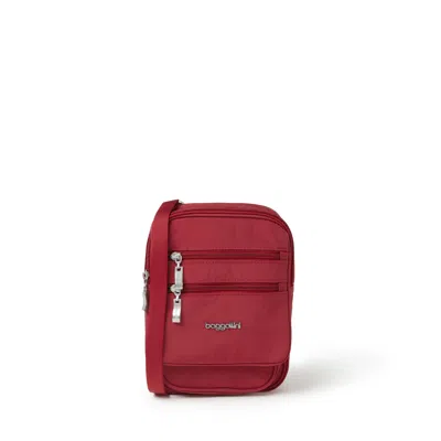 Baggallini Rfid Journey Crossbody Bag In Pink