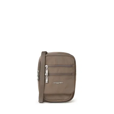 Baggallini Rfid Journey Crossbody Bag In Brown