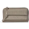 Baggallini Rfid Phone Wallet Crossbody Bag In Sterling Shimmer