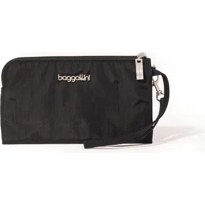 Baggallini Rfid Wristlet Wallet In Black