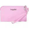 Baggallini Rfid Wristlet Wallet In Pink