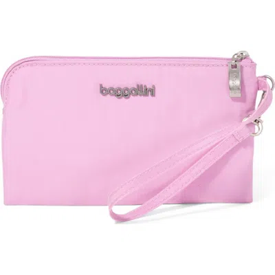 Baggallini Rfid Wristlet Wallet In Pink