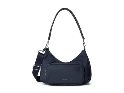 Baggallini Savannah Crossbody Cross Body Handbags French Navy Twill: One Size In Black