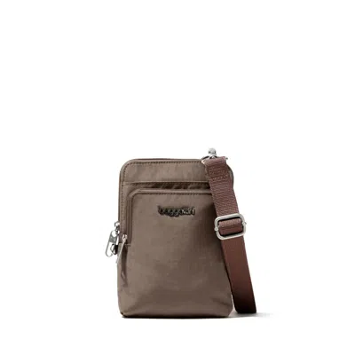 Baggallini Securtex Anti-theft Activity Crossbody Bag In Red