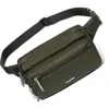 Baggallini Securtex Anti-theft Belt Bag Sling In Green