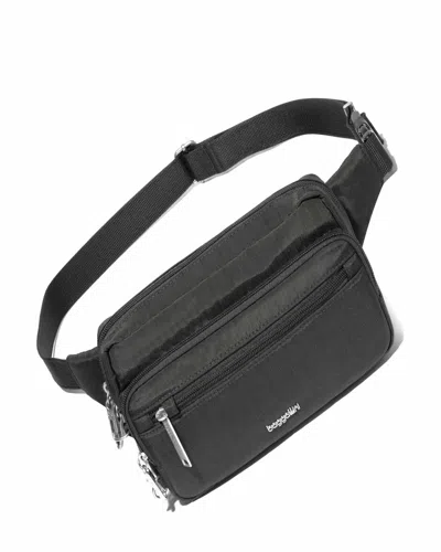 Baggallini Securtex Anti-theft Belt Bag Sling In Pink