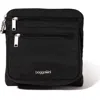 Baggallini Securtex Anti-theft Crossbody Bag In Black