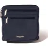 Baggallini Securtex Anti-theft Crossbody Bag In Blue