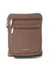 Baggallini Securtex Anti-theft Crossbody Bag In Brown