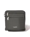 Baggallini Securtex Anti-theft Crossbody Bag In Charcoal