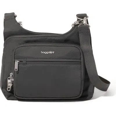 BAGGALLINI BAGGALLINI SECURTEX ANTI-THEFT CROSSOVER CROSSBODY
