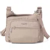 Baggallini Securtex Anti-theft Crossover Crossbody In Brown