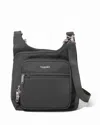 Baggallini Securtex Anti-theft Crossover Crossbody In Pink