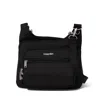 Baggallini Securtex Anti-theft Crossover Crossbody In Black