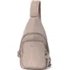 Baggallini Securtex Anti-theft Daytripper Sling Bag In Neutral