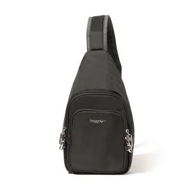Baggallini Securtex Anti-theft Daytripper Sling Bag In Pink