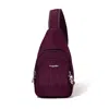 Baggallini Securtex Anti-theft Daytripper Sling Bag In Red