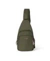 Baggallini Securtex Anti-theft Daytripper Sling Bag In Thyme
