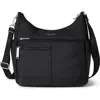 Baggallini Securtex Anti-theft Free Time Crossbody Bag In Black