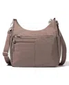 Baggallini Securtex Anti-theft Free Time Crossbody Bag In Portobello