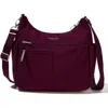 Baggallini Securtex Anti-theft Free Time Crossbody Bag In Purple