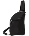 Baggallini Securtex Anti-theft Half Moon Sling In Black