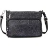 Baggallini Securtex® Anti-theft Keepsake Crossbody In Black
